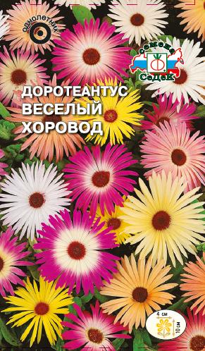 Семена цветов - Доротеантус Весёлый Хоровод  0,2 гр.